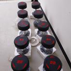 Nieuwe in verpakking urethane dumbells 22,24,26,28,30 kilo, Sport en Fitness, Ophalen, Zo goed als nieuw