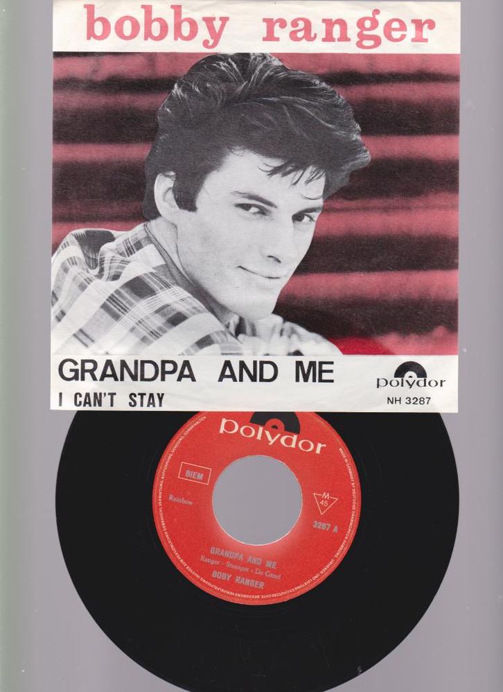 Bobby Ranger – Grandpa And Me / I Can't Stay   1967, Cd's en Dvd's, Vinyl Singles, Gebruikt, Single, Pop, 7 inch, Ophalen of Verzenden