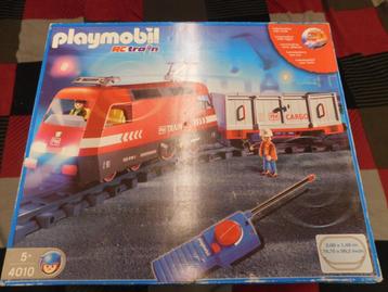 Playmobil 4010 RC goederentrein, Enlèvement ou Envoi, Comme neuf, Ensemble complet
