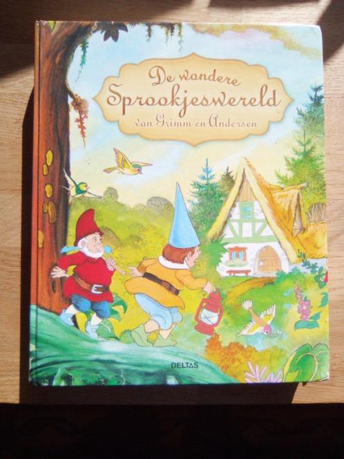 De Wondere Sprookjeswereld van Grimm en Andersen, Livres, Livres pour enfants | 0 an et plus, Utilisé, Enlèvement ou Envoi