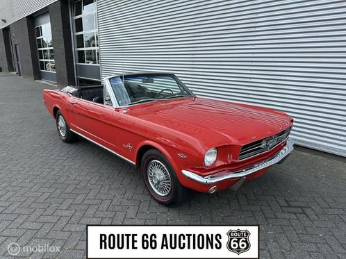 Ford Mustang 1964 | Route 66 Auctions, Autos, Oldtimers & Ancêtres, Entreprise, Achat, Toit ouvrant, Ford, Essence, Cabriolet