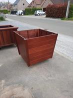 Padouk houten plantenbakken (rotbestendig klasse 5)?, Tuin en Terras, Ophalen, Tuin, 100 cm of meer, Vierkant