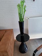 Bijzettafel met kunstplant design, Ophalen, Zo goed als nieuw, Overige vormen, 60 cm of meer