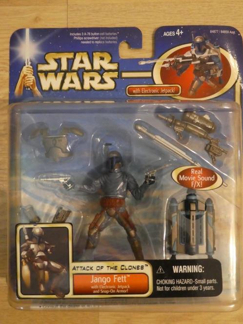 Star Wars Attack Of The Clones Jango Fett, Verzamelen, Star Wars, Nieuw, Overige typen, Ophalen of Verzenden