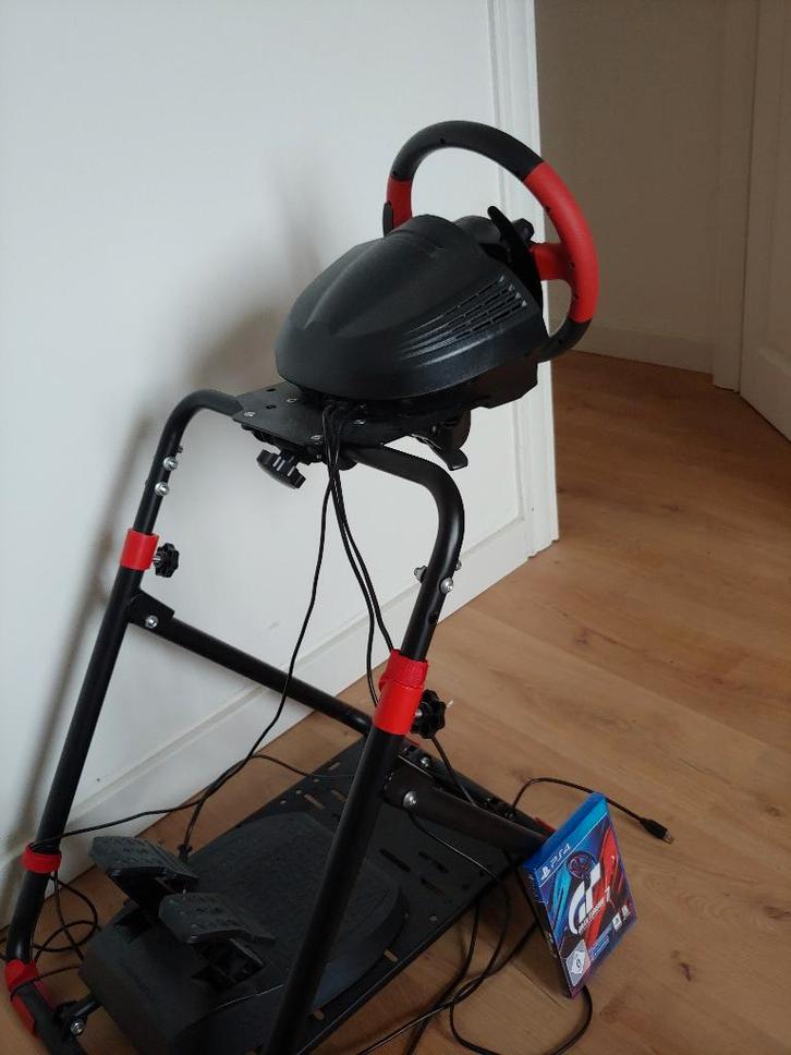 « Volant de course PS4 + pédales + support, Consoles de jeu & Jeux vidéo, Consoles de jeu | Sony Consoles | Accessoires, Comme neuf