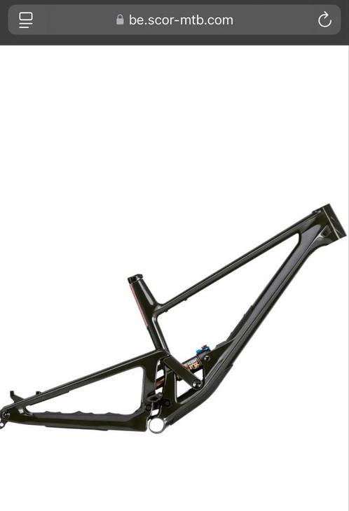 Scor 2030 frameset mtb, Fietsen en Brommers, Fietsen | Mountainbikes en ATB, Zo goed als nieuw, Ophalen of Verzenden