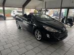 peugeot 308 CABRIO 1.6 hdi /CAR PASS/124000 km/euro 5, Auto's, Euro 5, Cabriolet, 1600 cc, Zwart