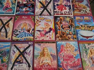 Barbie DVD Collectie (21 Stuks) beschikbaar voor biedingen