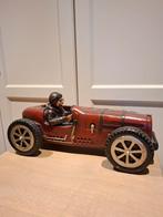 Retro houten racewagen, Ophalen