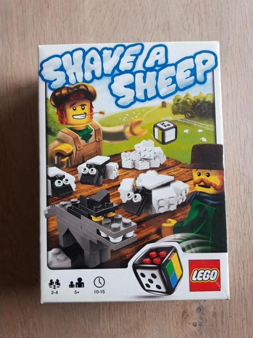 Gezelschapspel * SHAVE A SHEEP (LEGO), Hobby en Vrije tijd, Gezelschapsspellen | Bordspellen, Zo goed als nieuw, Drie of vier spelers