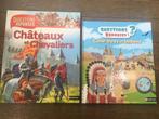 Livre Questions-réponses Chevaliers - Cowboys, Non-fiction, 4 ans, Utilisé, Garçon