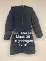 Jas Lemieux 36, Ophalen of Verzenden, Zo goed als nieuw, Maat 36 (S)