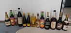 oude flessen wijn en bier vol, Ophalen of Verzenden, Vol
