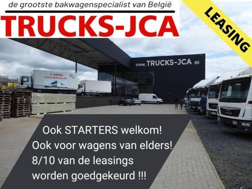 Vrachtwagen JCA-Leasing, ook starters welkom, 8/10 goedgekeu, Auto's, Vrachtwagens, Bedrijf, Lease, MAN, Diesel, Euro 5, Ophalen