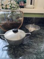 melkkan en suikerpot vintage Holland, Antiek en Kunst, Antiek | Brons en Koper, Ophalen of Verzenden