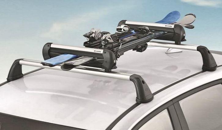 Skidrager 4 ski's of 2 snowboards dakdrager Hyundai 99701ADE, Auto diversen, Dakdragers, Nieuw, Ophalen of Verzenden