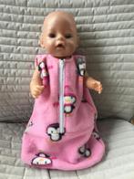 133. Babyborn: Nieuw fleece slaapzakje met pinguïns, Ophalen of Verzenden, Nieuw, Babypop