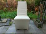 Gratis  1 LOT  van 6 witte stoelen, Ophalen, Kunststof, Gebruikt, Wit