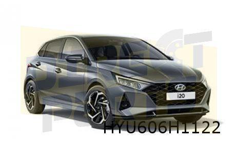 Hyundai i20 (11/20-) voorportier Rechts Origineel! 76004Q000, Auto-onderdelen, Carrosserie, Deur, Hyundai, Nieuw, Verzenden