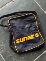 Sunair vintage schoudertas, Ophalen, Gebruikt, Blauw, Overige merken