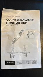 Bras articulé pour ecran avec port USB 3.0, TV, Hi-fi & Vidéo, Support de télévision, Enlèvement, Comme neuf