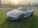 Porsche 996 cabrio *Tophistoriek*IMS nieuw*, 4 zetels, Zwart, Cabriolet, Leder