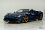 Ferrari 4.0 V8 F1! PHEV! 10x Carbon / Mega Spec / PPF!, Auto's, Ferrari, Xenon verlichting, Gebruikt, Cabriolet, Blauw