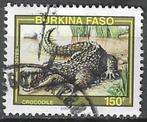 Burkina Faso 1995 - Yvert 913 - Krokodil (ST), Affranchi, Envoi