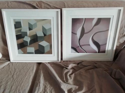 Litografie Eric Vandamme ZONDER TITEL 2X, Antiek en Kunst, Kunst | Litho's en Zeefdrukken, Ophalen of Verzenden