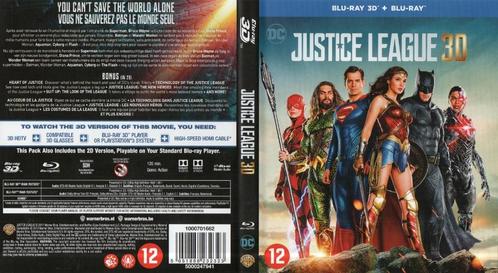 justice league (blu-ray 3D + blu-ray) neuf, CD & DVD, Blu-ray, Comme neuf, Action, 3D, Enlèvement ou Envoi