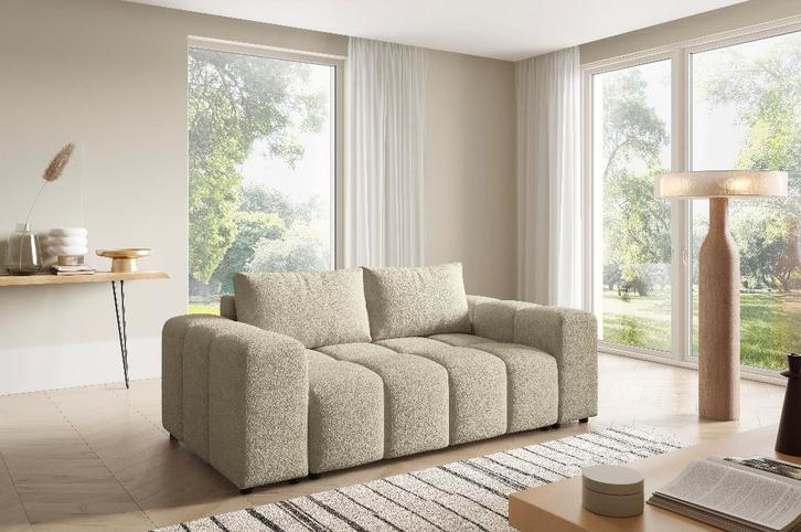 Zetel met slaapfunctie NIEUW, Huis en Inrichting, Zetels | Zetels, Nieuw, Rechte bank, Tweepersoons, 150 tot 200 cm, 75 tot 100 cm