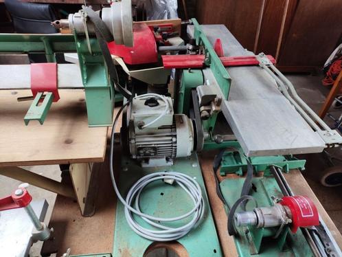 Combinatiemachine houtbewerking Kity (frees,schaaf,draai,..), Doe-het-zelf en Bouw, Gereedschap | Freesmachines, Gebruikt, Elektrisch