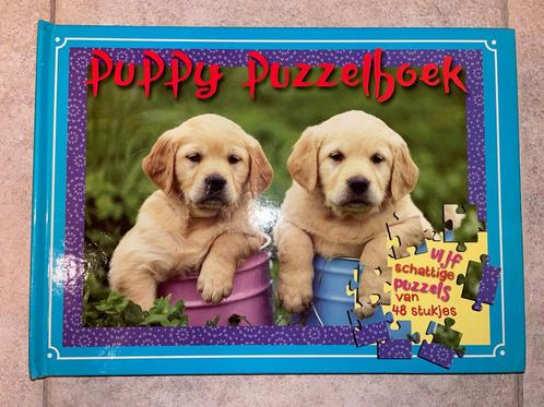 Puppy Puzzelboek, Kinderen en Baby's, Speelgoed | Kinderpuzzels, Nieuw, 10 tot 50 stukjes, Ophalen of Verzenden