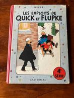 Les exploits de Quick et Flupke 4e série, Gelezen, Eén stripboek, Ophalen of Verzenden, HERGE