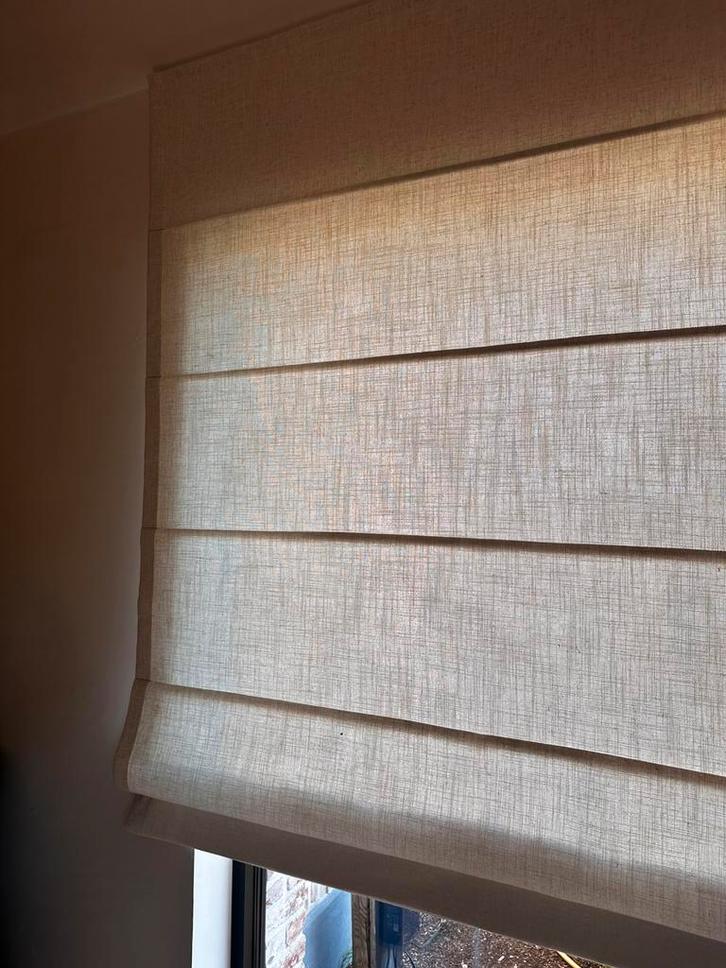 Optrekgordijn / rolgordijn perfecte staat, Huis en Inrichting, Stoffering | Gordijnen en Lamellen, Zo goed als nieuw, 100 tot 150 cm