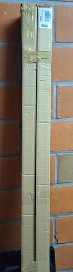 2 nieuwe vouwgordijnen, Huis en Inrichting, Stoffering | Gordijnen en Lamellen, Ophalen, 100 tot 150 cm, 200 cm of meer, Nieuw