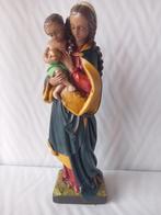 Heiligenbeeld Moeder en Kind, Antiek en Kunst, Antiek | Religieuze voorwerpen, Ophalen of Verzenden