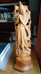 Statuette Indienne en bois de sental - Inde, Antiquités & Art, Art | Sculptures & Bois, Enlèvement