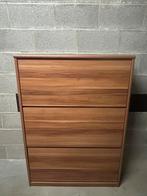 Commode en bois 4 tiroirs (pour chaussures) – Très bon état, Enlèvement, Comme neuf, Contemporain - scandinave