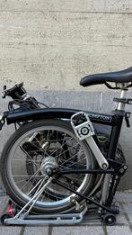 Brompton H6R volledig zwarte dynamo- met 6 versnellingen, Fietsen en Brommers, Fietsen | Vouwfietsen, Ophalen, Brompton, 14 tot 16 inch
