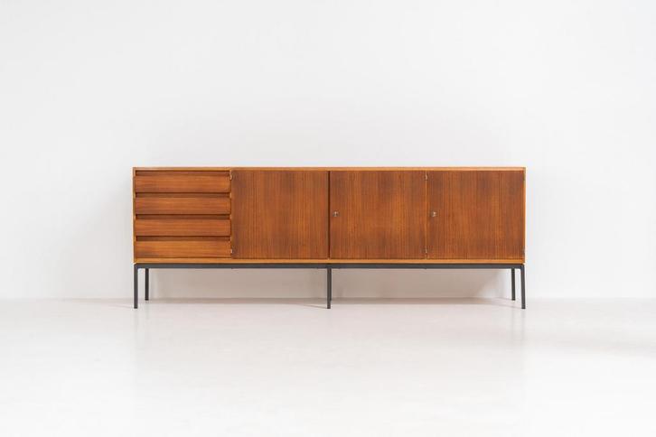 XL Modernistisch vintage dressoir van Behr Möbel, Antiek en Kunst, Antiek | Meubels | Kasten, Ophalen