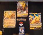 3 mooie jumbo kaarten van Pokémon!, Hobby en Vrije tijd, Ophalen of Verzenden, Zo goed als nieuw