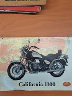 Catalogues Moto Guzzi 1100 California, Ophalen of Verzenden, Moto Guzzi