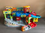 Toet Toet Auto’s: garage + wegdelen combi deluxe + 10 auto’s, Ophalen, Gebruikt