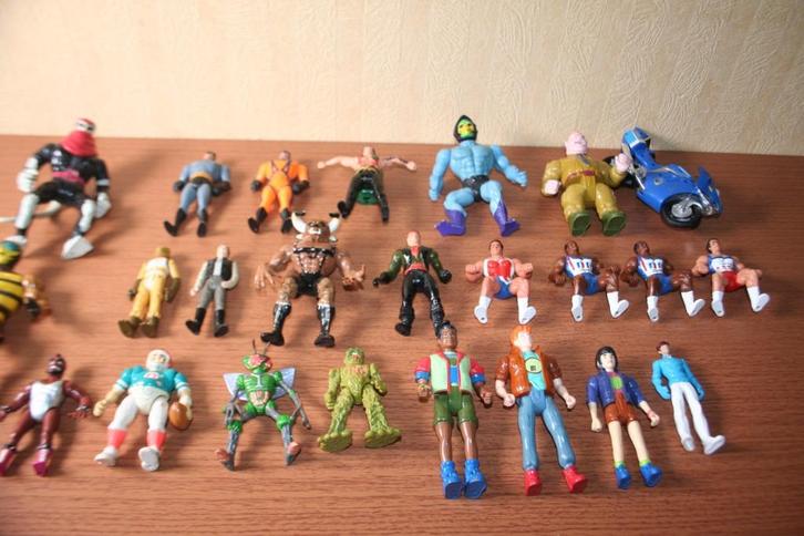 Lot actiefiguren star wars he-man matchbox veel accesoires, Verzamelen, Poppetjes en Figuurtjes, Ophalen of Verzenden