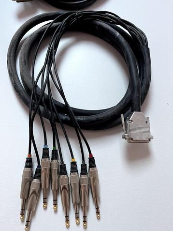 DB25 - Jack kabel (6x) beschikbaar voor biedingen