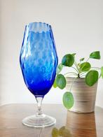 Midcentury Italiaans design glas vaas Empoli, Italië uit de, Antiek en Kunst, Ophalen of Verzenden