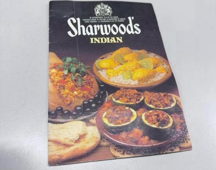 Vintage 1980s Sharwood's Indian kook-boek recepten kookboek, Boeken, Kookboeken, Azië en Oosters, Ophalen of Verzenden