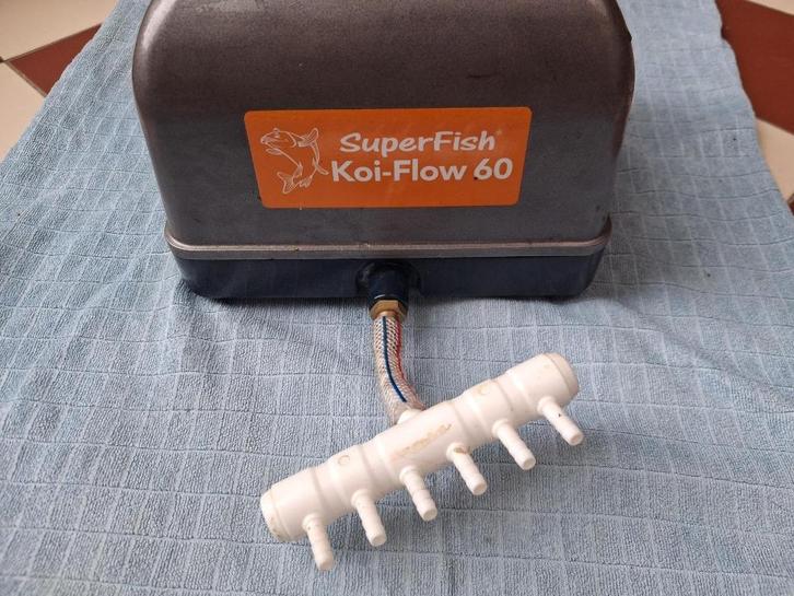 Superfish Koi Flow 60 luchtpomp, Tuin en Terras, Vijver-toebehoren, Zo goed als nieuw, Vijverpomp, Ophalen