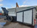 Forus hb 371 waste wood shredder compactor + magnet band